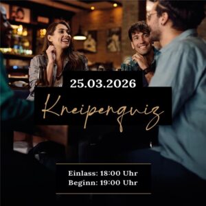 Erlebniswelt Kneipenquiz | Auszeit | 25.03.2026